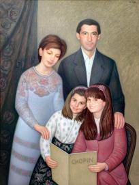 Porträt einer Familie